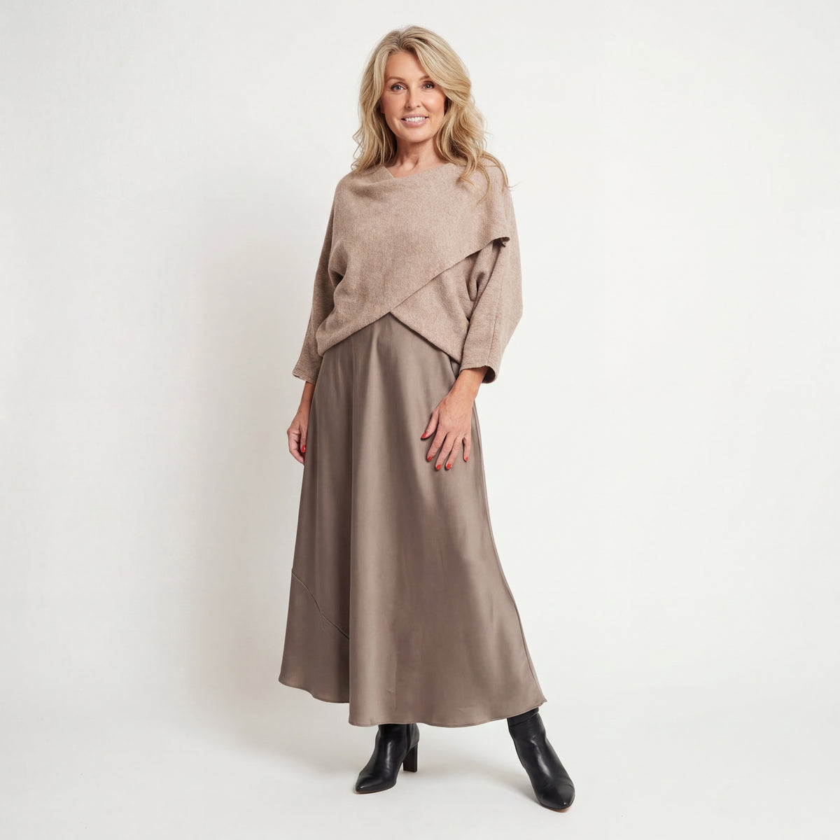 Ensemble Pull Robe Confortable