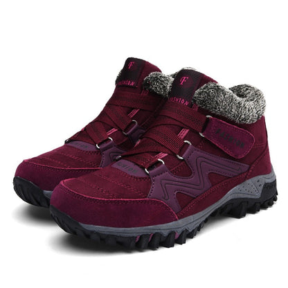 Chaussures Neige Femme Doublées Chaudes.