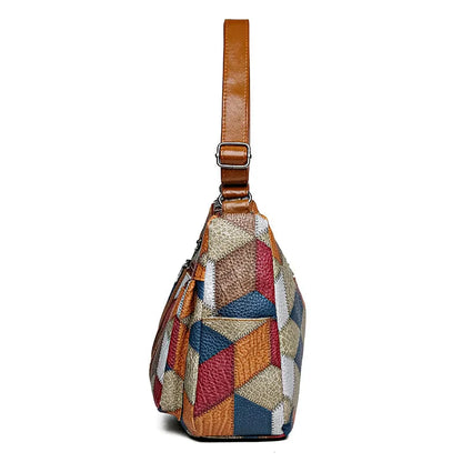 Sac bandoulière multipoches