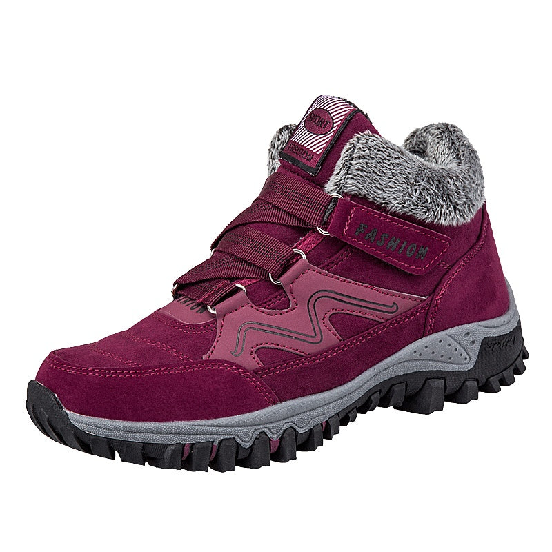 Chaussures Neige Femme Doublées Chaudes.