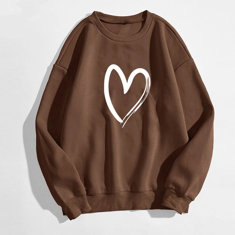 Pull tendance imprimé.