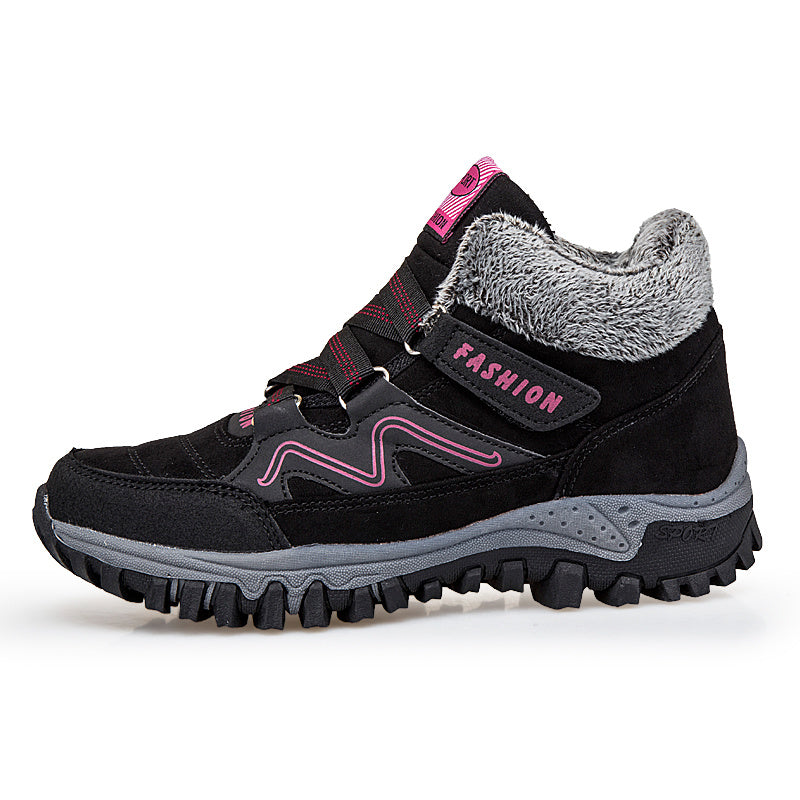 Chaussures Neige Femme Doublées Chaudes.