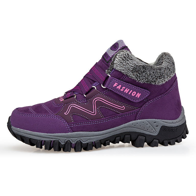 Chaussures Neige Femme Doublées Chaudes.