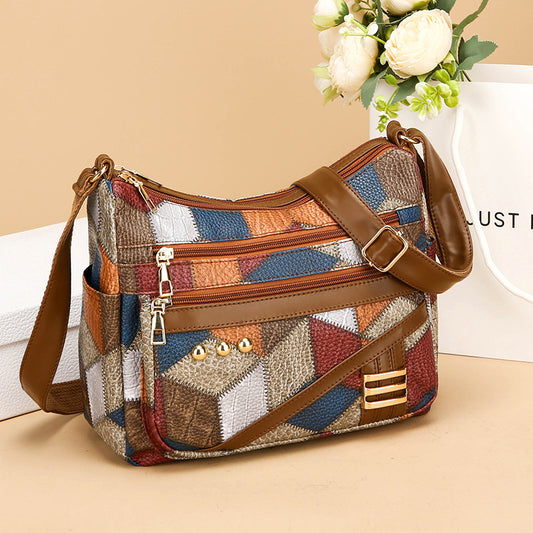 Sac bandoulière double couche