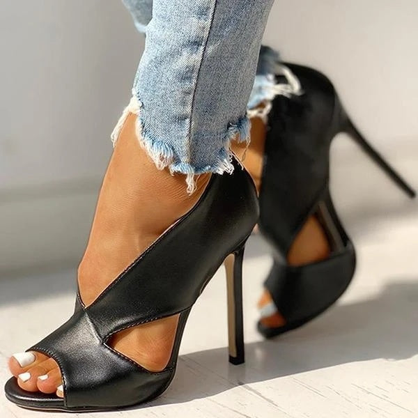 chaussures sexy à talons fins.