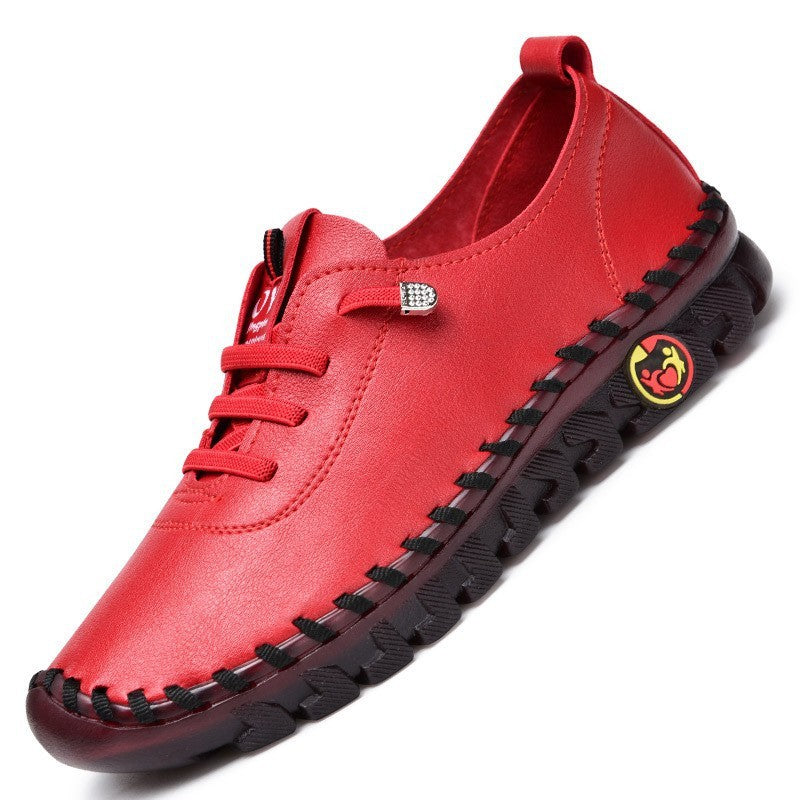Chaussures orthopédiques souples et respirantes.