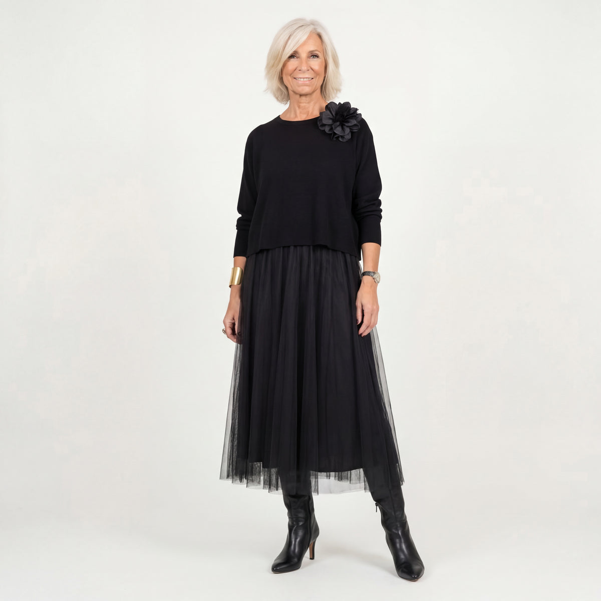 Ensemble Tulle Patchwork Élégant