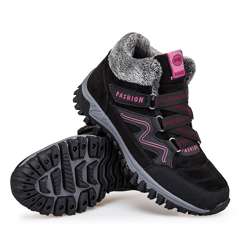 Chaussures Neige Femme Doublées Chaudes.