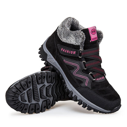 Chaussures Neige Femme Doublées Chaudes.