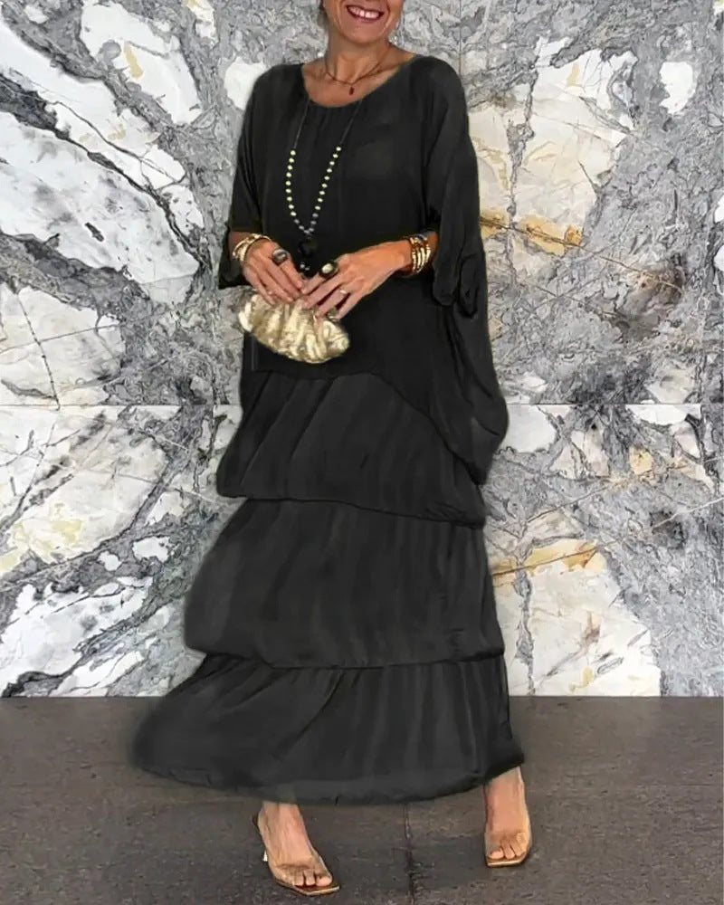 Robe à manches chauve-souris