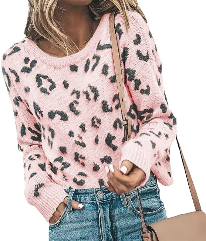 Pull Imprimé Léopard.