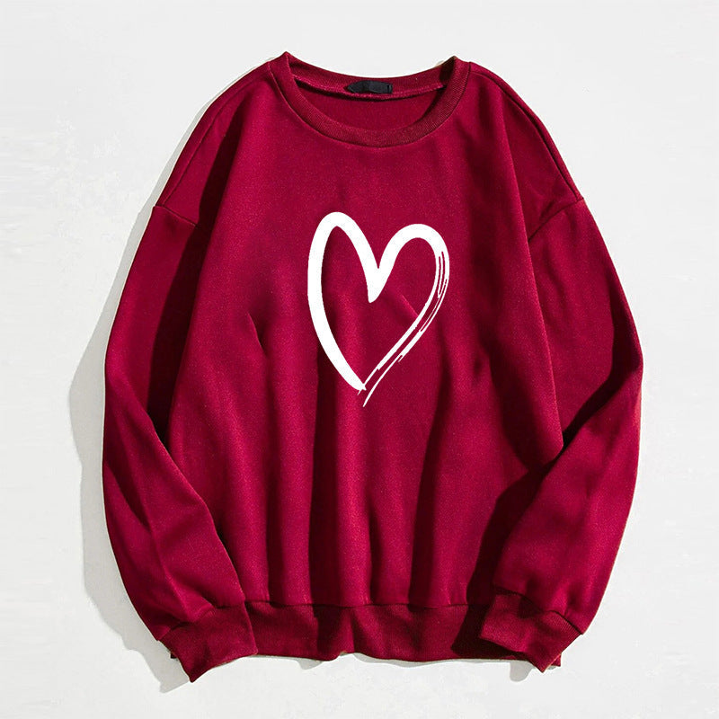 Pull tendance imprimé.