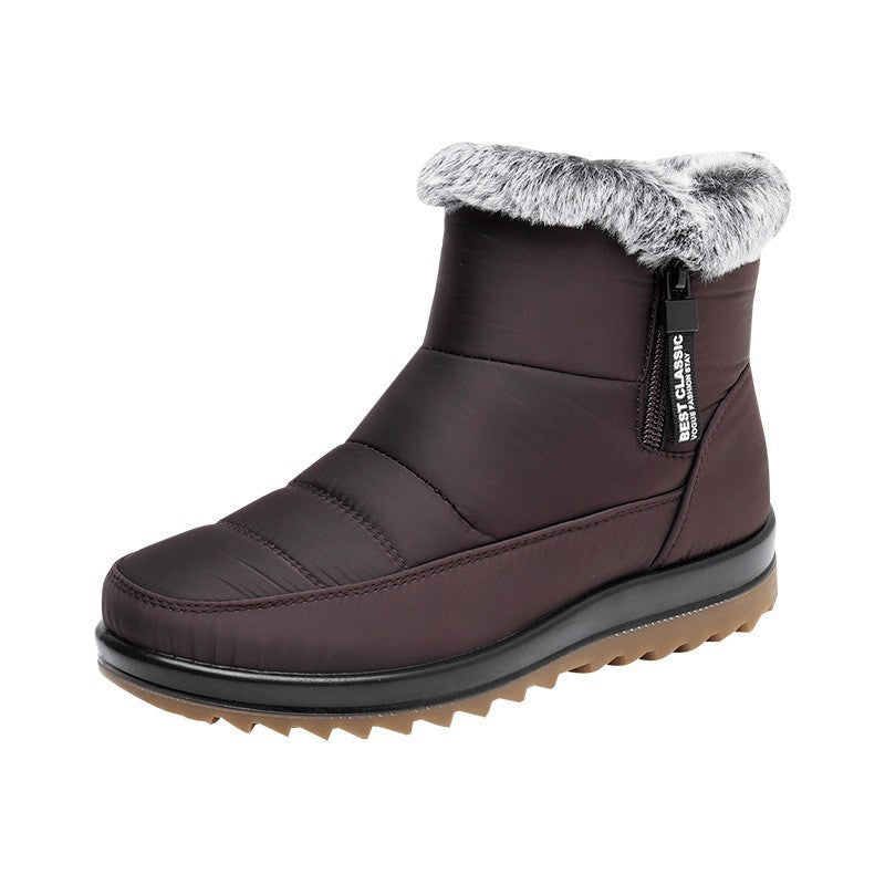 Bottes de neige chaudes et stylées pour femme