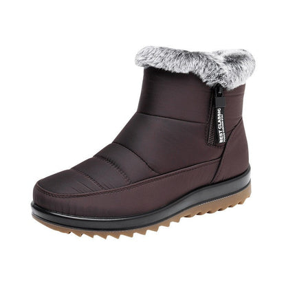 Bottes de neige chaudes et stylées pour femme