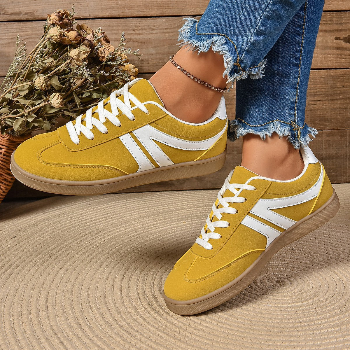 chaussures de sport à la mode.
