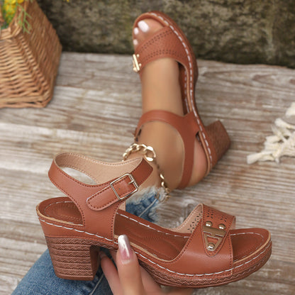Sandales Confort, Style assuré.