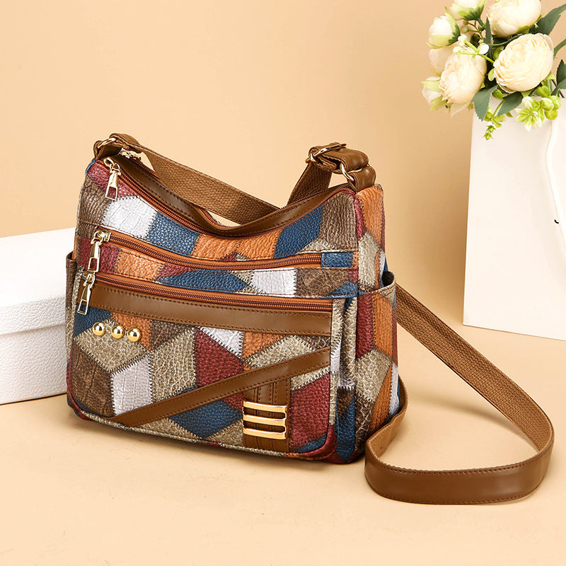 Sac bandoulière double couche