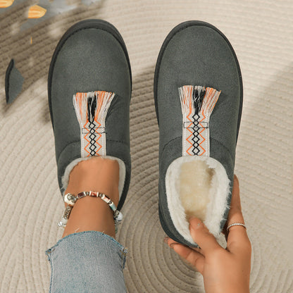 Chaussons Douillets Suédés.
