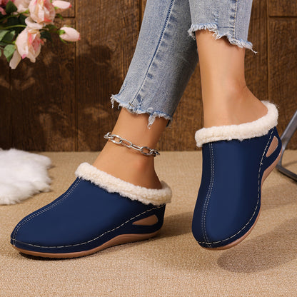 Chaussons en peluche tendance