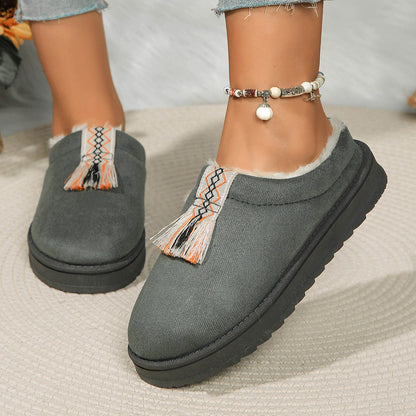 Chaussons Douillets Suédés.