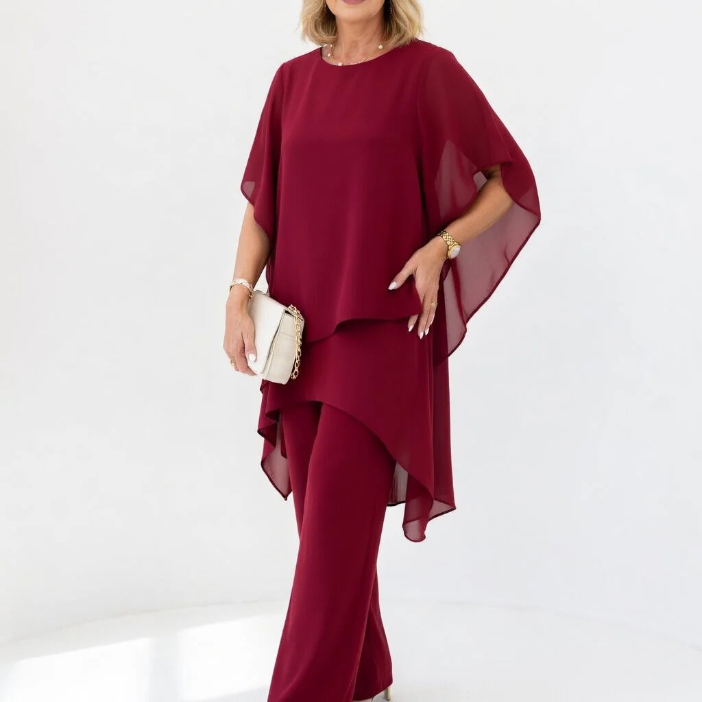 Tenue cérémonie femme été 2026 ensemble fluide - mariage et soirée chic