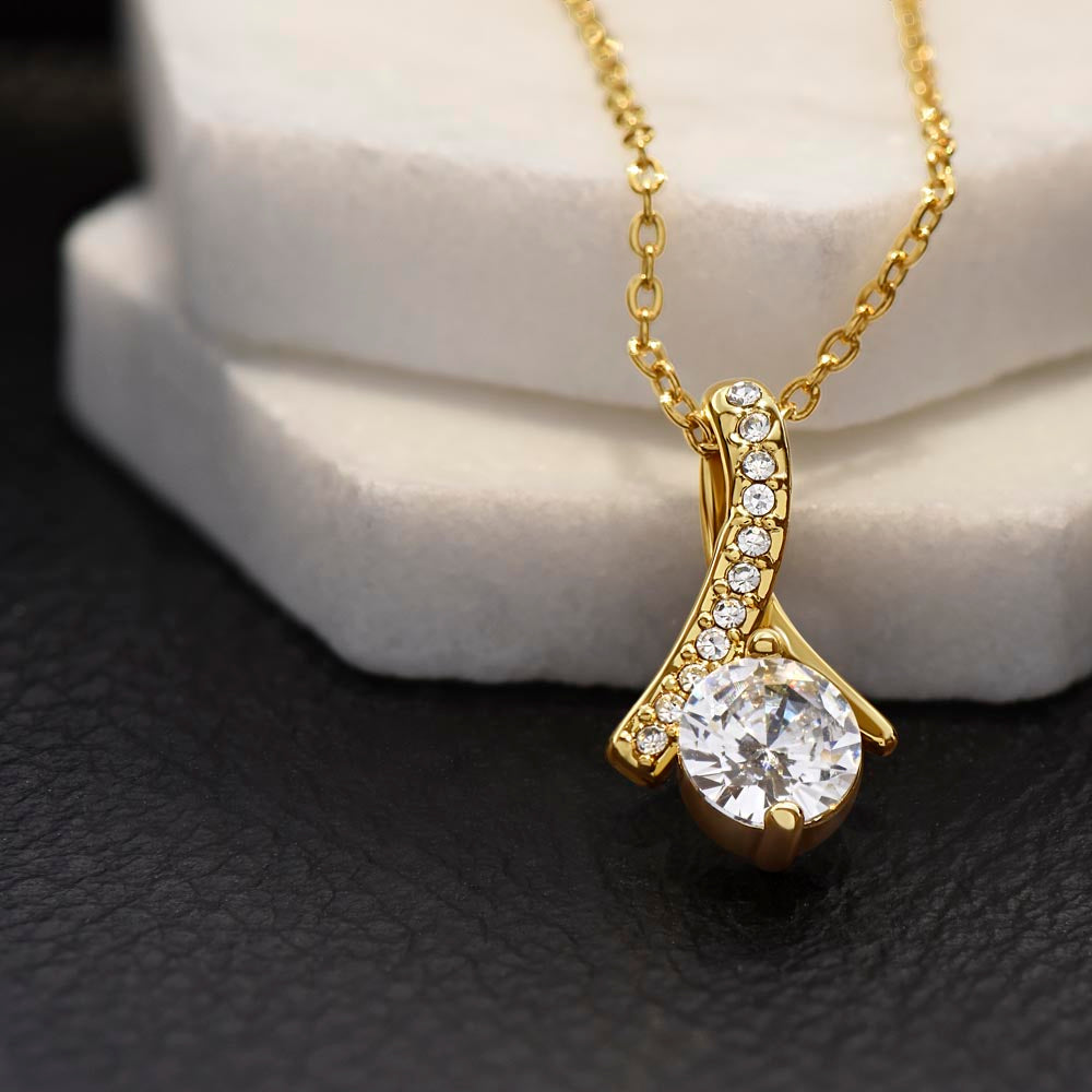 Collier Alluring Beauty Or Jaune & Or Blanc