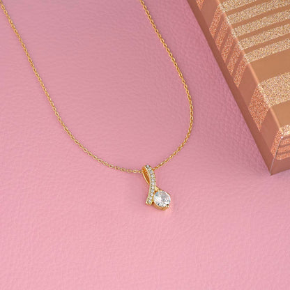 Collier Alluring Beauty Or Jaune & Or Blanc