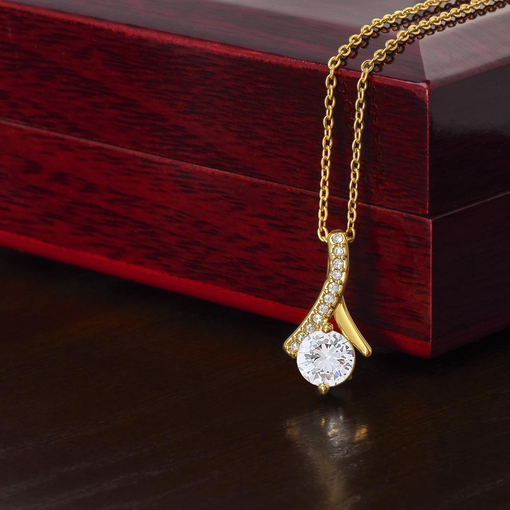 Collier Alluring Beauty Or Jaune & Or Blanc