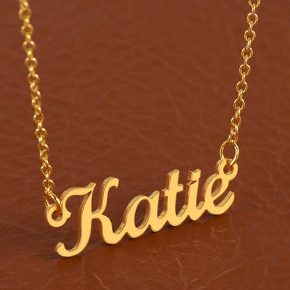 Collier avec prénom personnalisé
