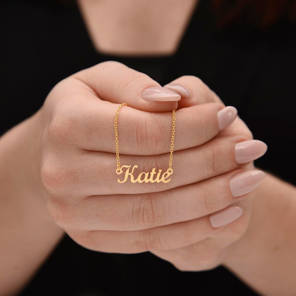 Collier avec prénom personnalisé