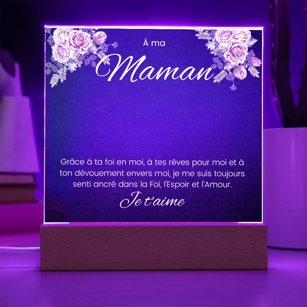 Acrylic Square Plaque