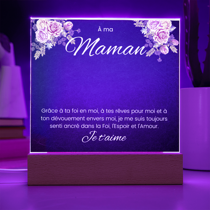 Acrylic Square Plaque