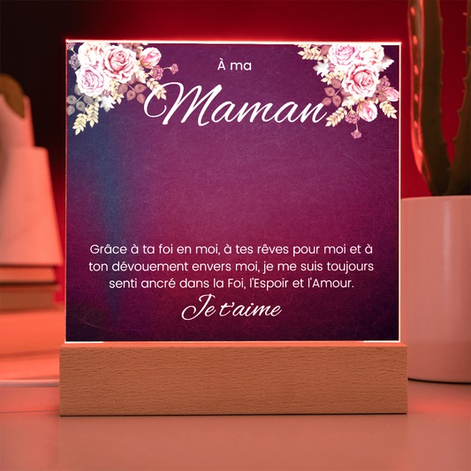 Acrylic Square Plaque