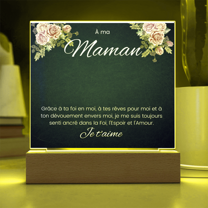 Acrylic Square Plaque