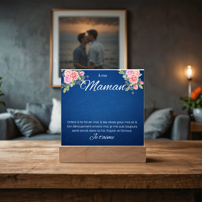Acrylic Square Plaque