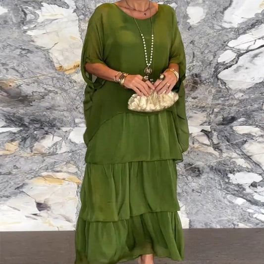 Robe à manches chauve-souris
