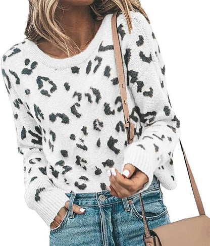 Pull Imprimé Léopard.