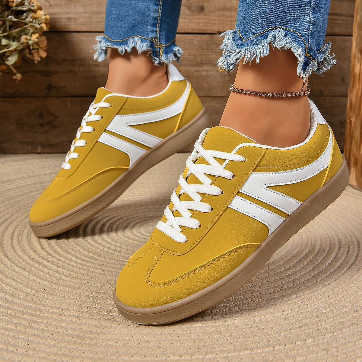 chaussures de sport à la mode.