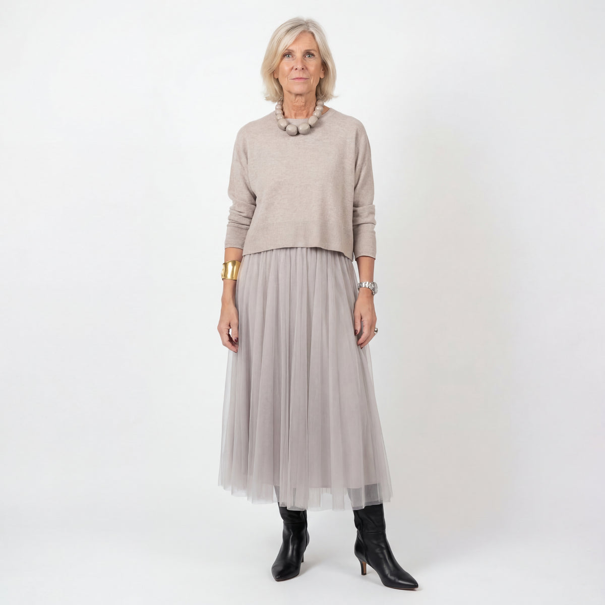 Ensemble Tulle Patchwork Élégant