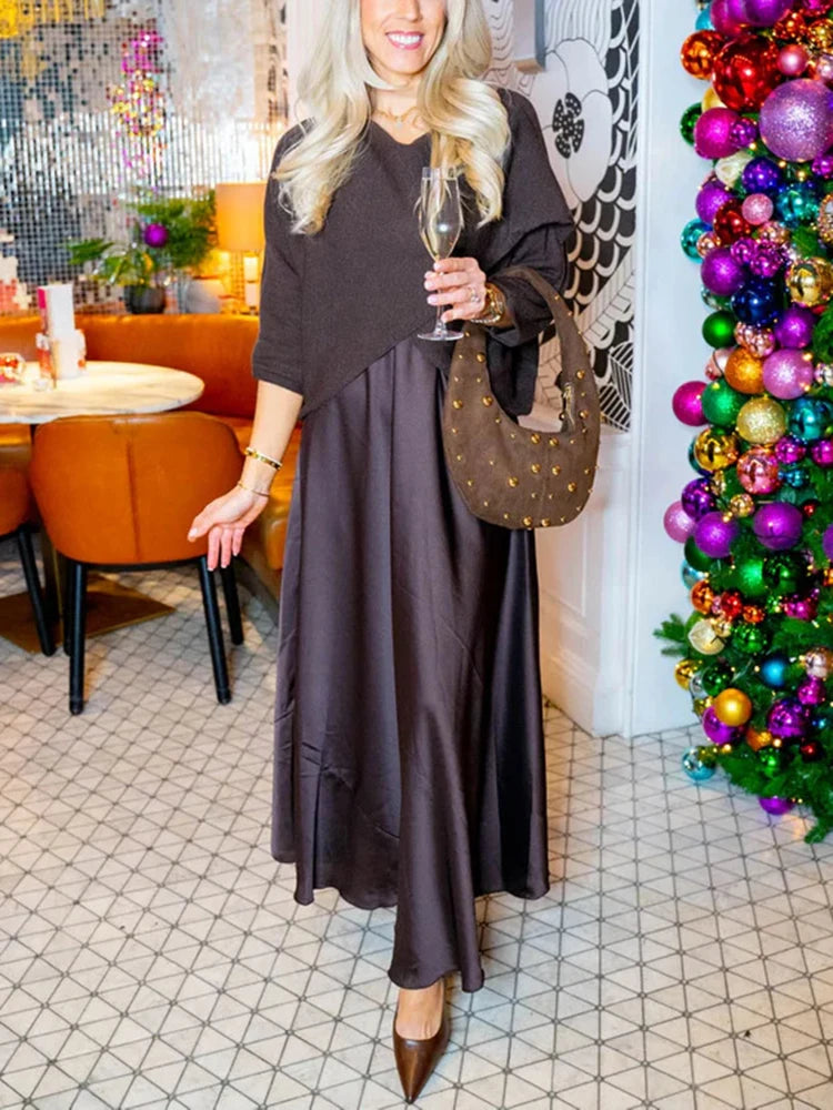 Ensemble Pull Robe Confortable