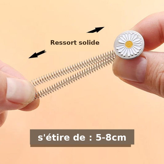 Bouton d'extension universel rétractable sans clou